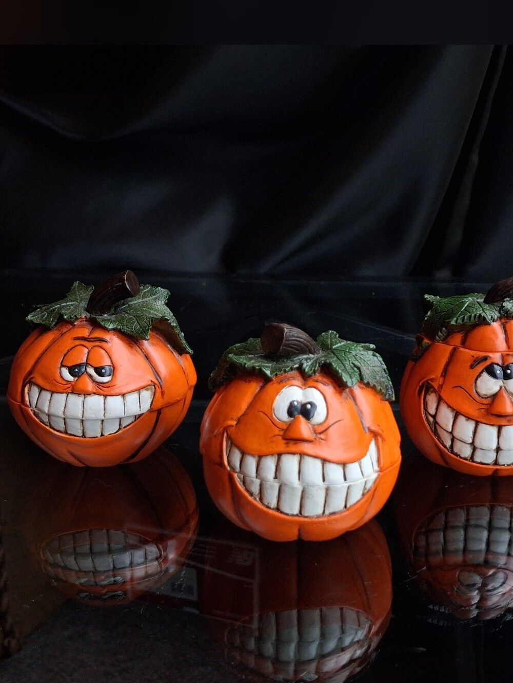 Vintage Pumpkin Happy Jack Trinket Box - Picture 7 of 7